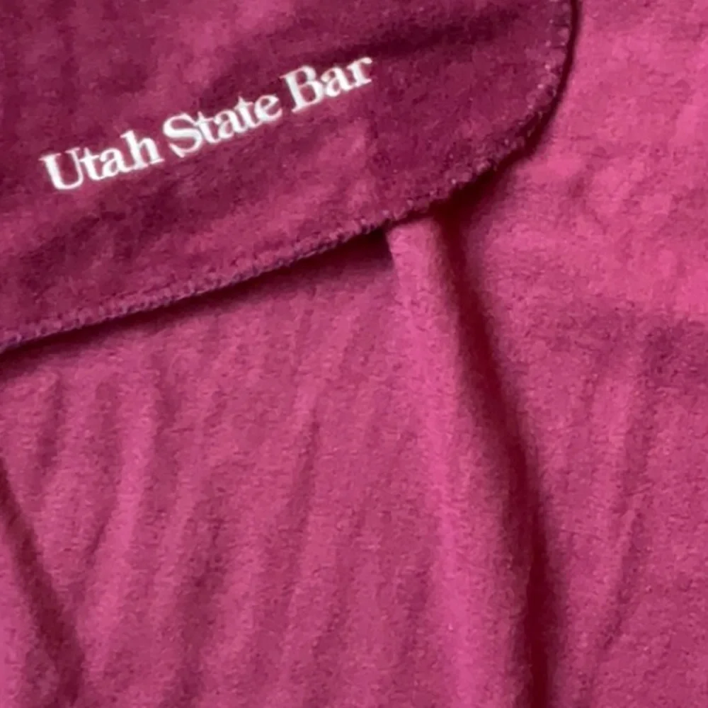 New maroon Picnic blanket with carrying strap